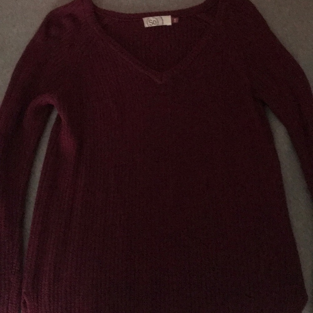 So brand sweater